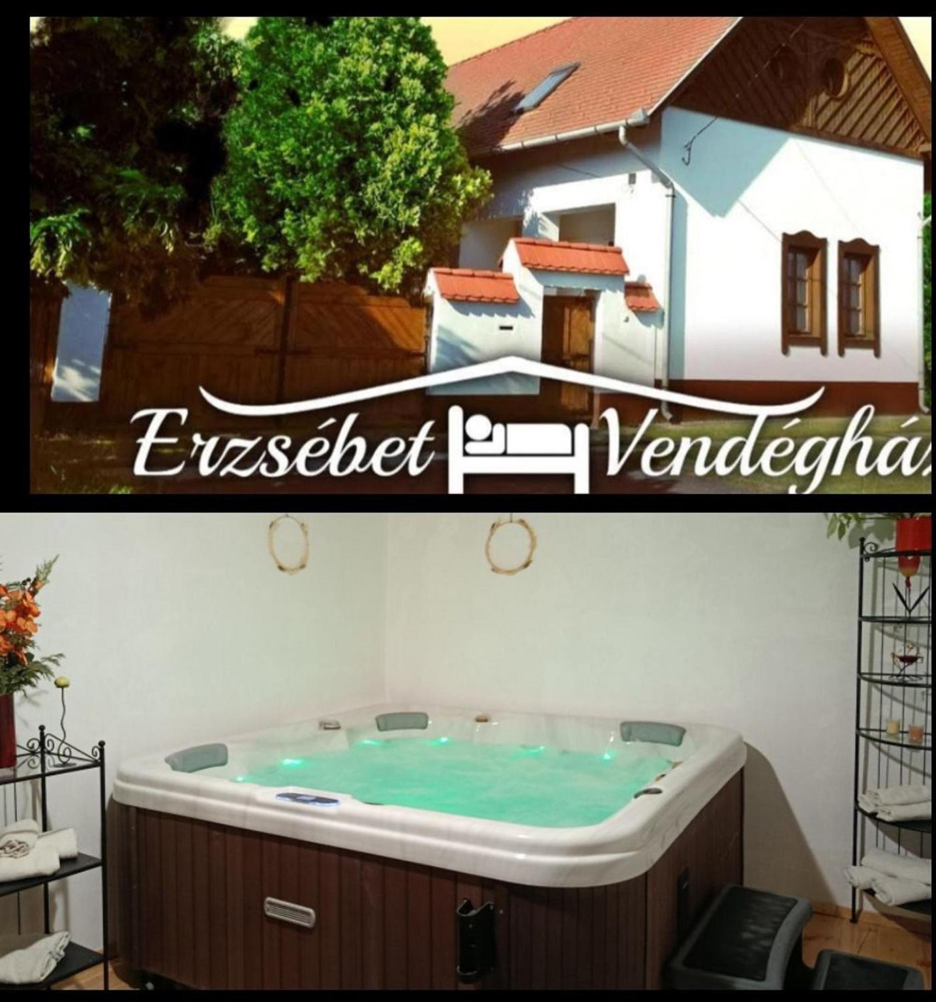 Erzsebet Vendeghaz Es Apartman Хайдусобосло Экстерьер фото